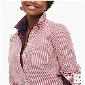 J Crew button down blouse NWT